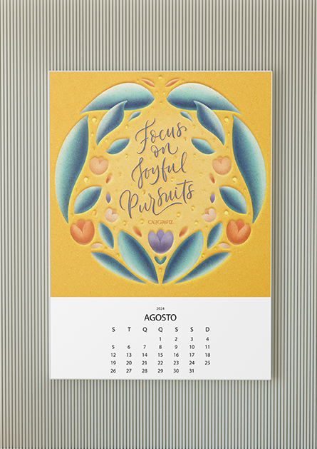 Calendário 2024 | Agosto